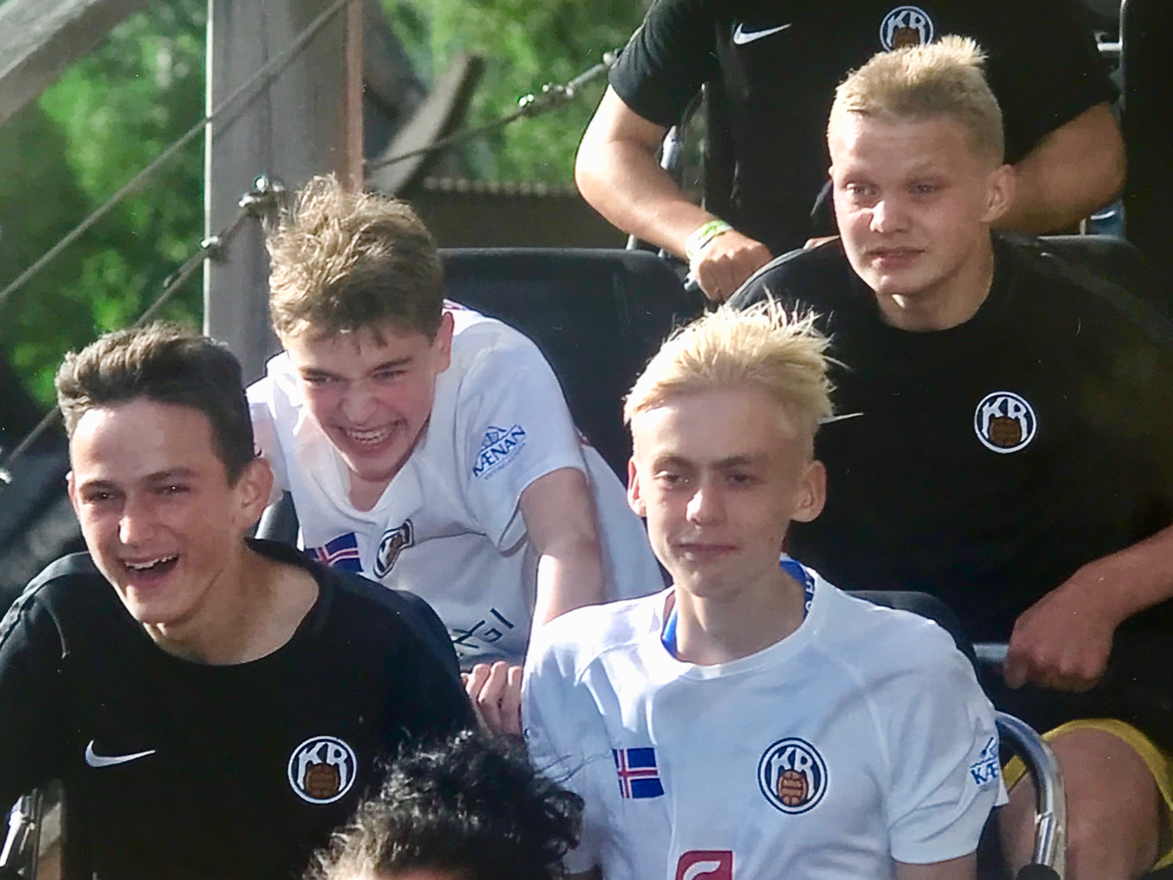 Tómas Magnus, Hjörleifur, Jón Bersi og Jón Kristján 
